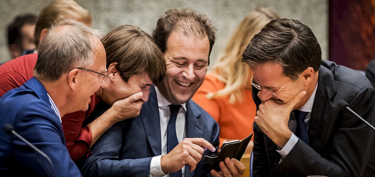 fotomaskers van politici